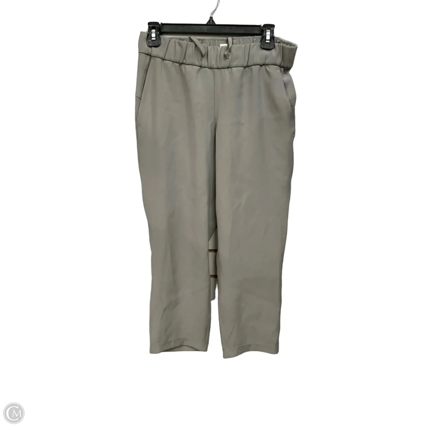 Athletic Capris By Lululemon In Tan, Size: S