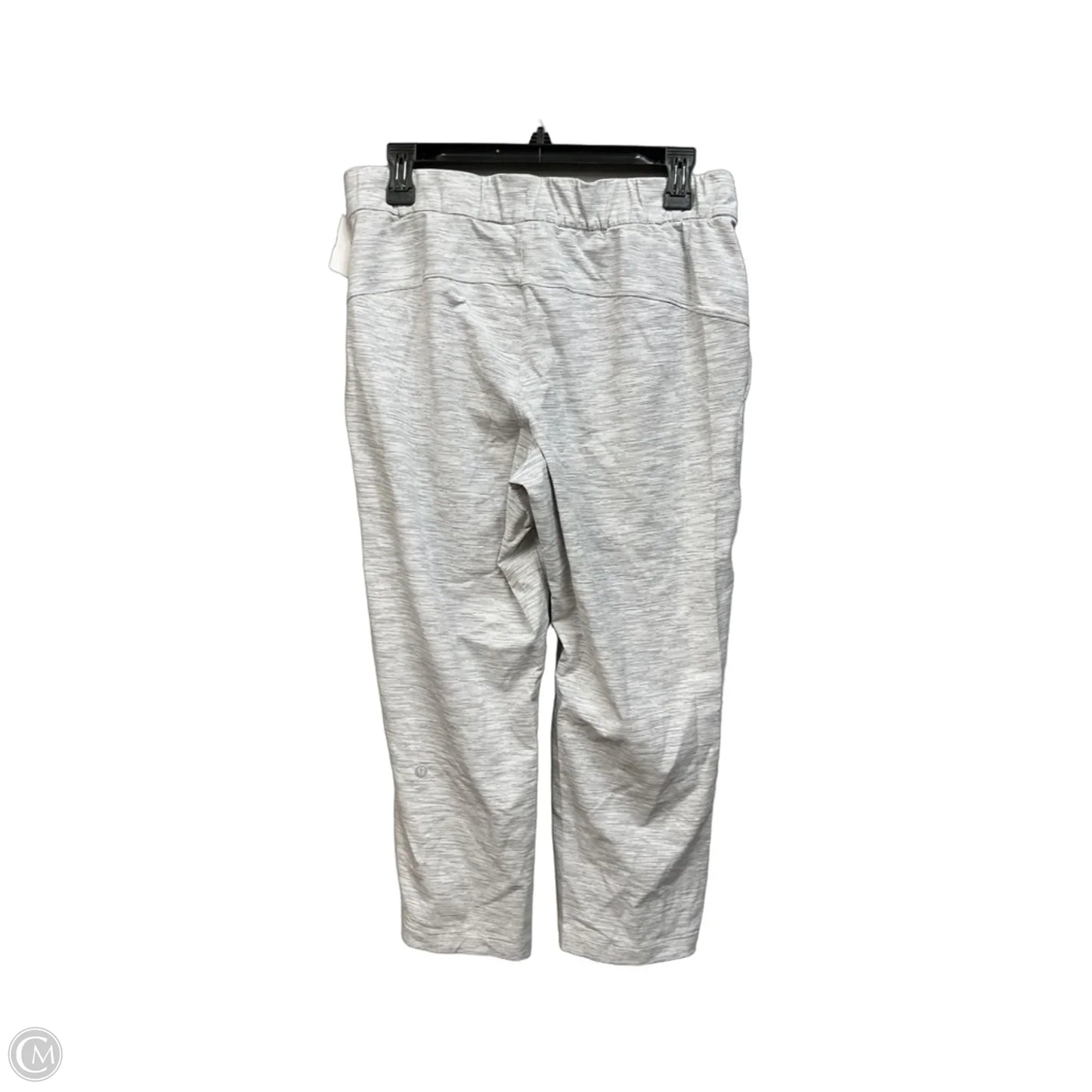 Athletic Capris By Lululemon In Grey, Size: M