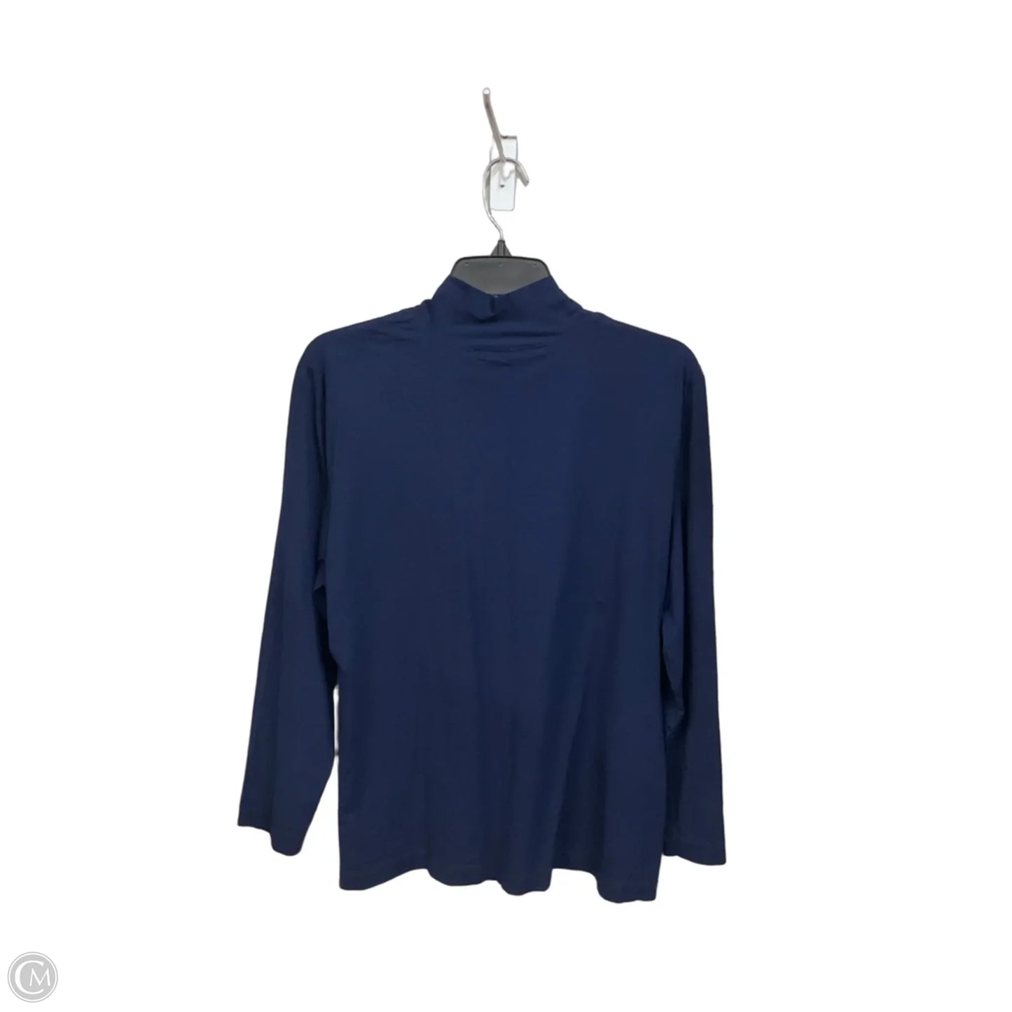 Top Long Sleeve Basic By St. John In Navy, Size: Xl
