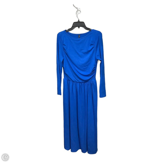Dress Casual Maxi By Prettygarden In Blue, Size: L