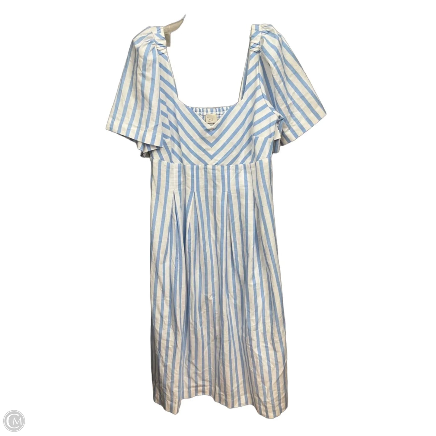 Dress Casual Maxi By A New Day In Striped Pattern, Size: L