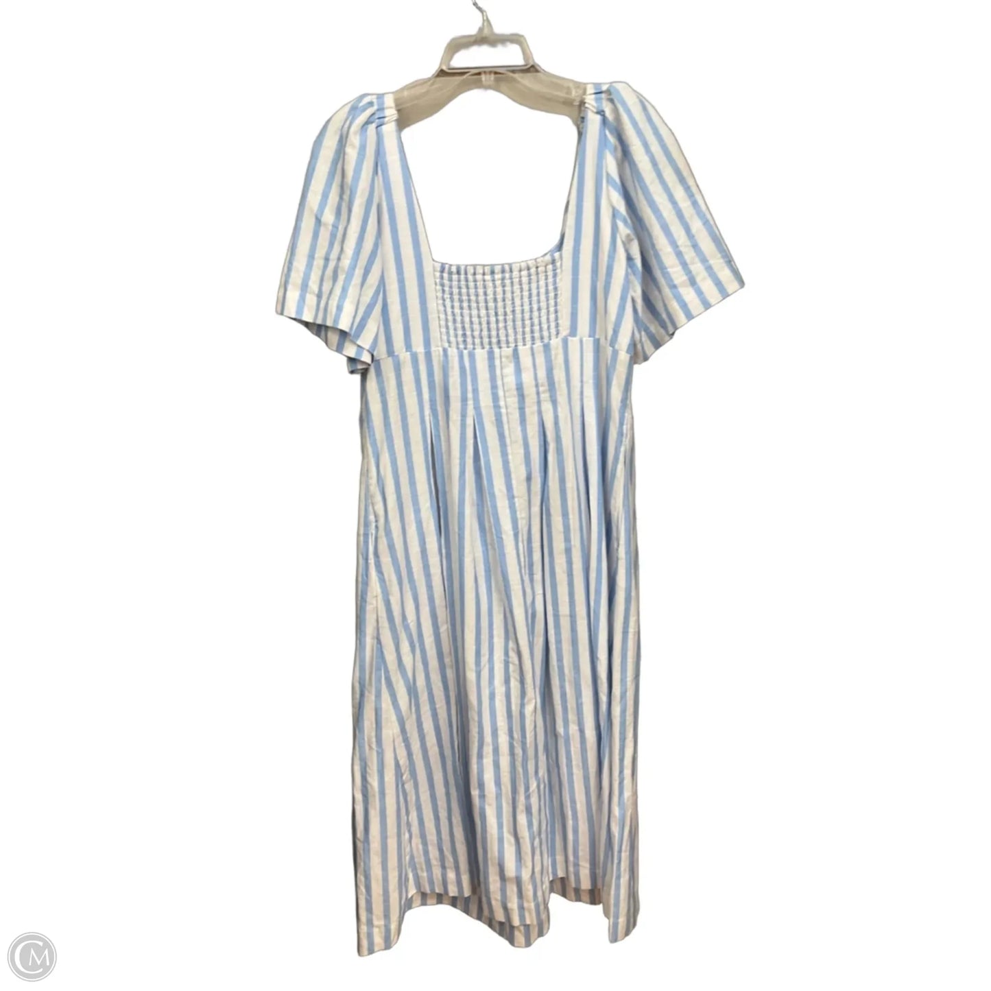 Dress Casual Maxi By A New Day In Striped Pattern, Size: L
