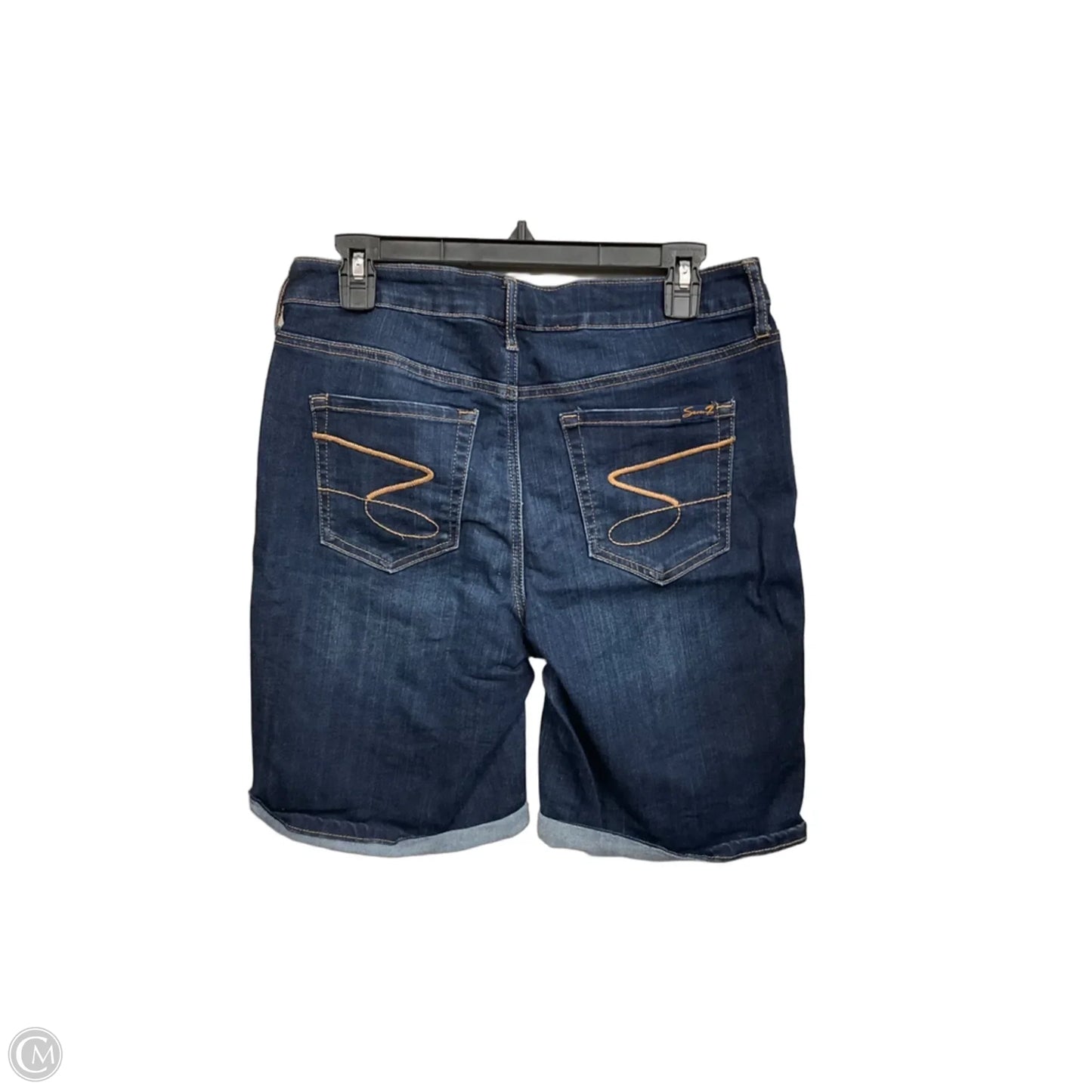 Shorts By Seven 7 In Blue Denim, Size: 10
