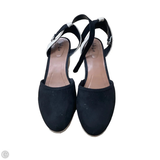 Shoes Heels Wedge By Style And Company In Black, Size: 8