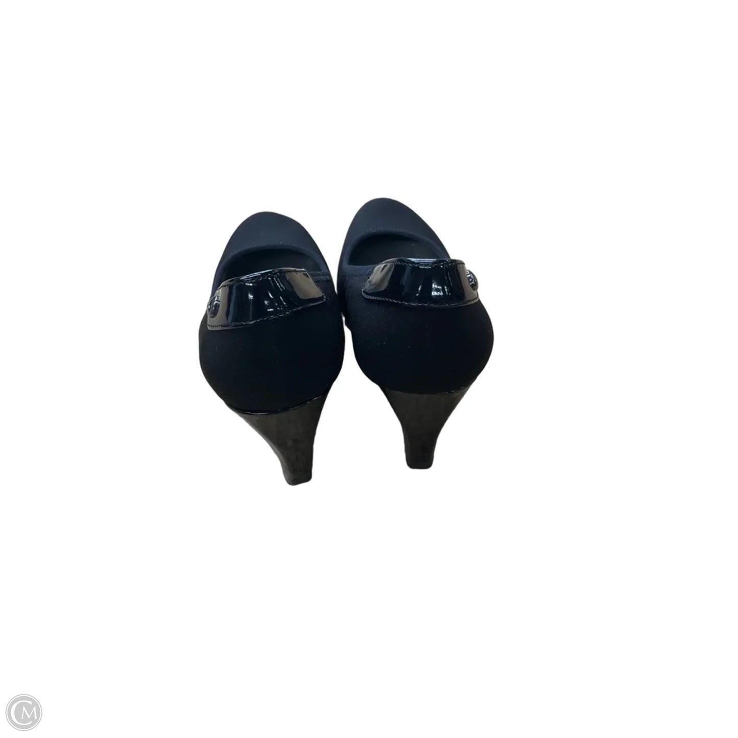 Shoes Heels Wedge By Anne Klein In Black, Size: 8