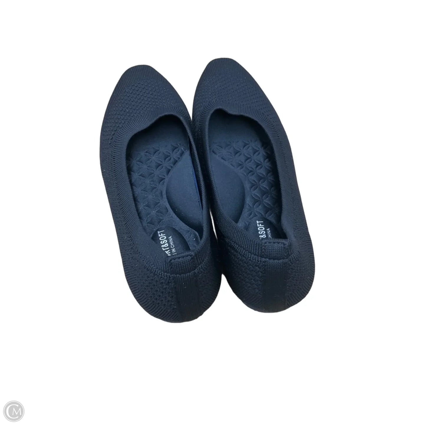 Shoes Flats By Clothes Mentor In Black, Size: 8