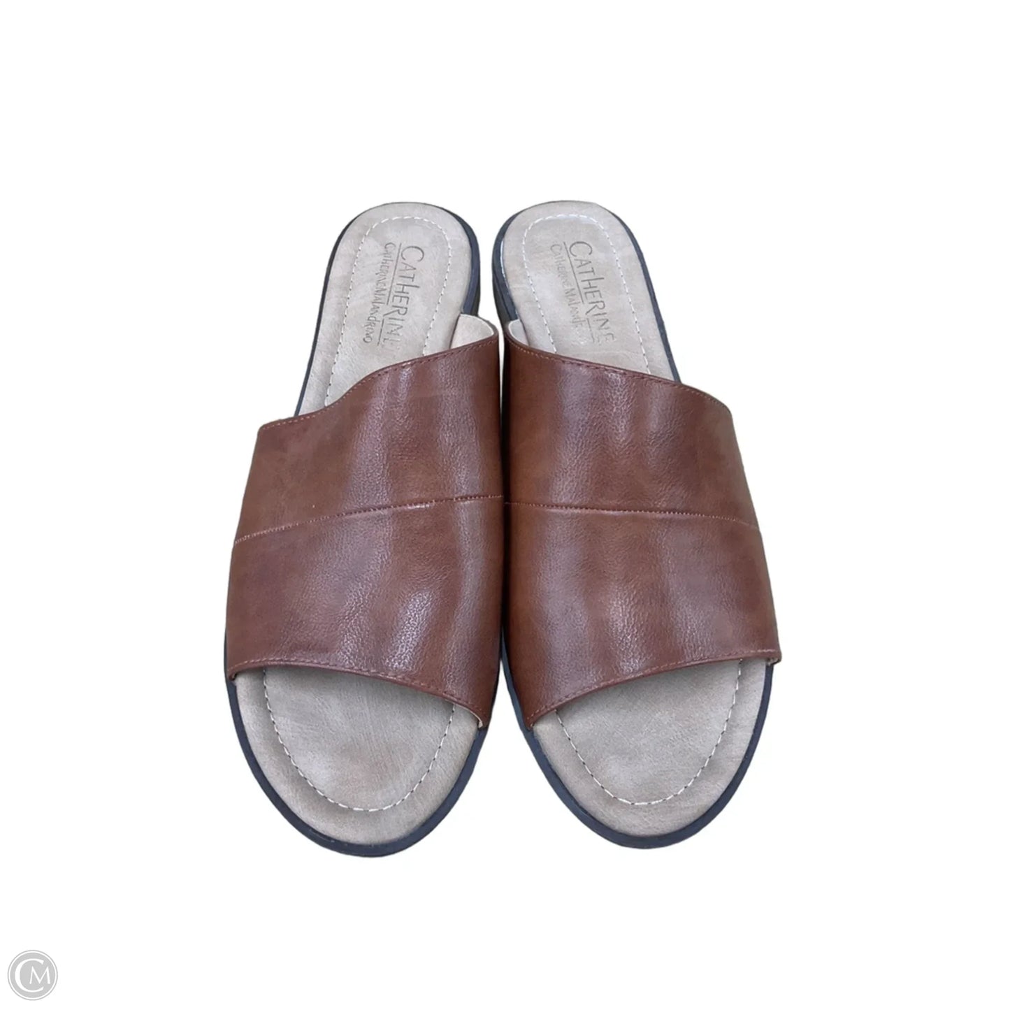Sandals Flats By Catherine Malandrino In Brown, Size: 10