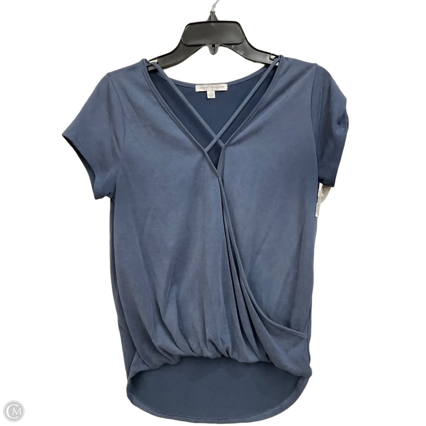 Top Short Sleeve By Lane Bryant In Striped Pattern, Size: 4x