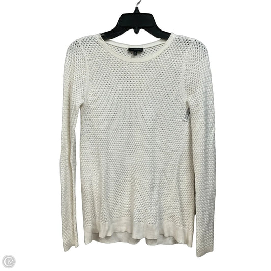 Top Long Sleeve By Limited In White, Size: Xs