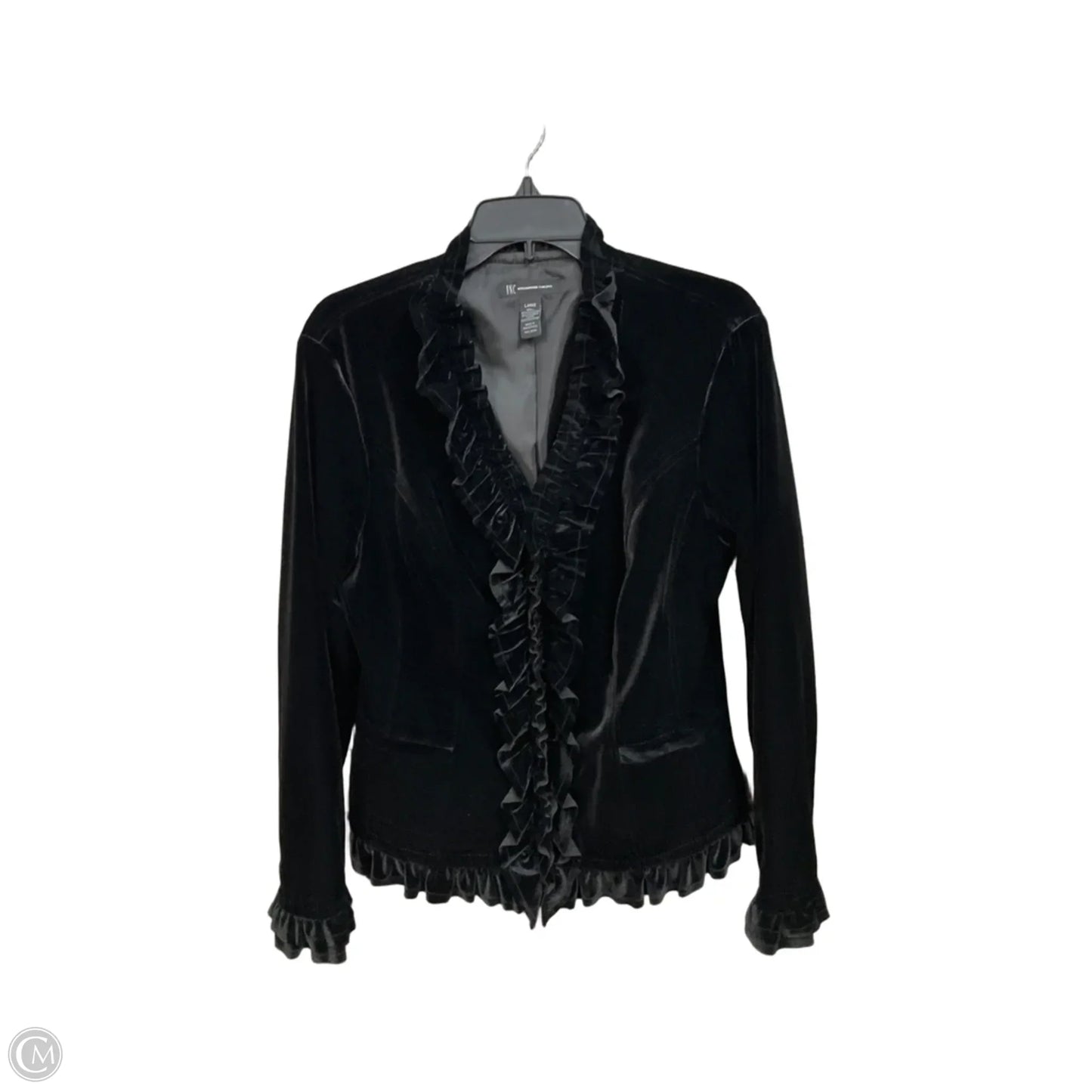 Jacket Other By Inc In Black, Size: L