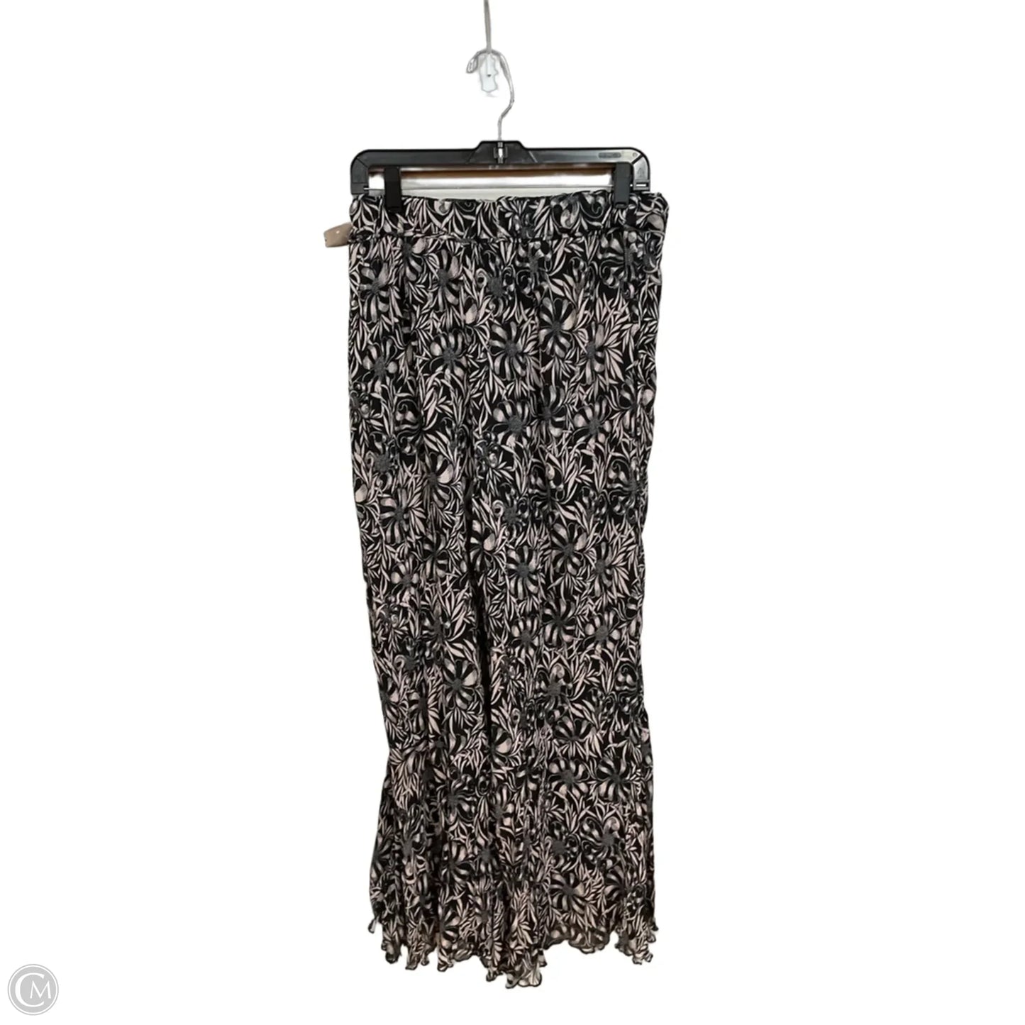 Pants Dress By Anthropologie In Black & Tan, Size: 14