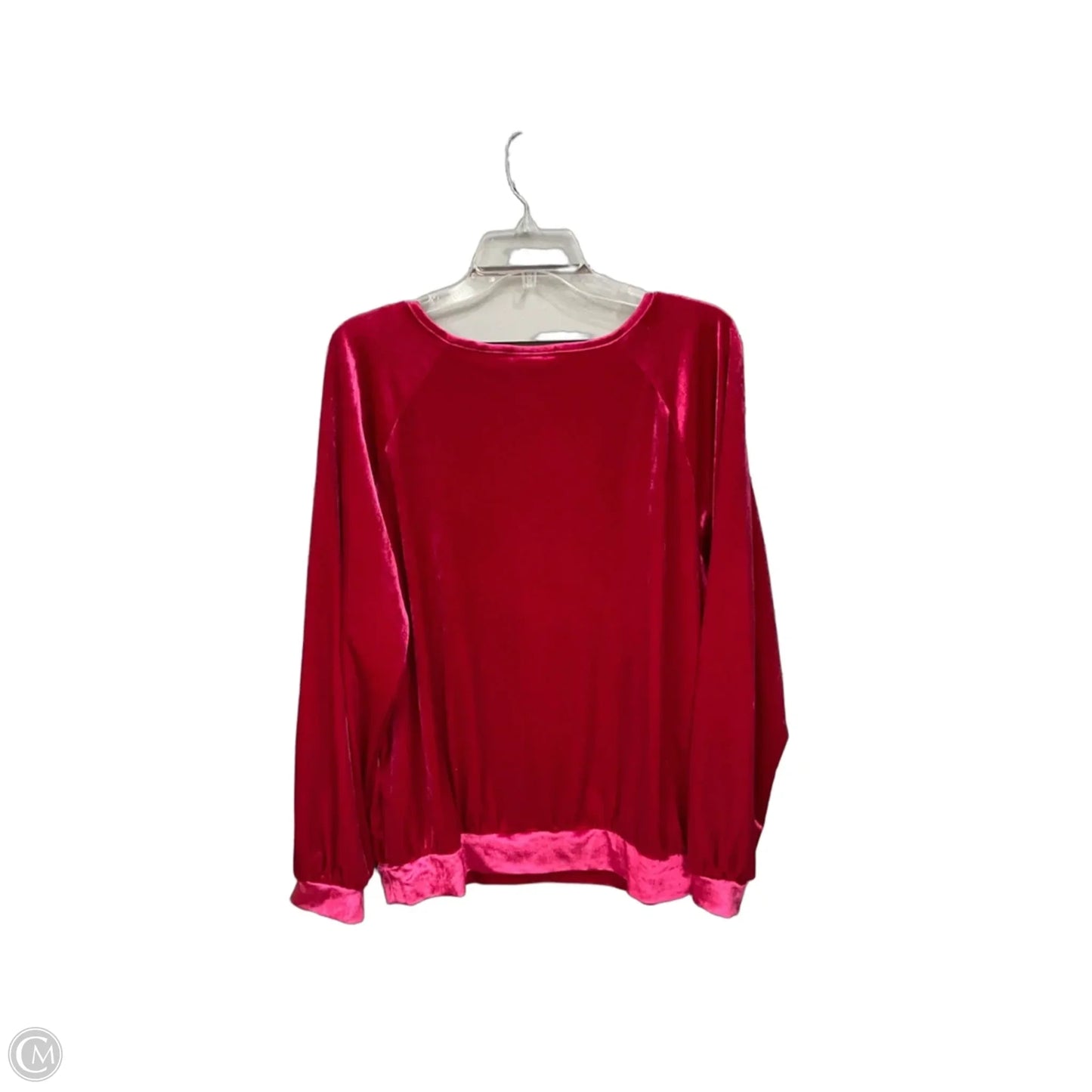 Top Long Sleeve By Maeve In Pink, Size: Xl