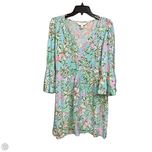 Dress Designer By Lilly Pulitzer In Floral Print, Size: M