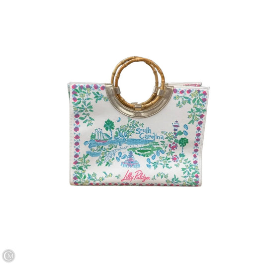 Handbag Designer By Lilly Pulitzer, Size: Large