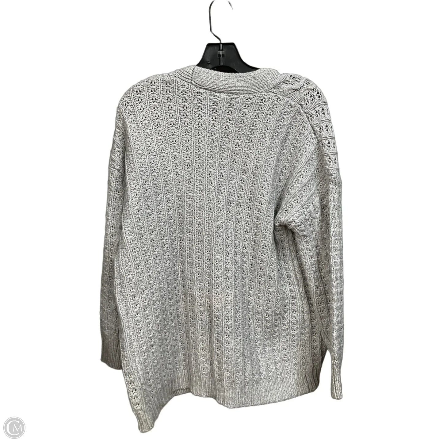 Cardigan By Time And Tru In Grey, Size: M