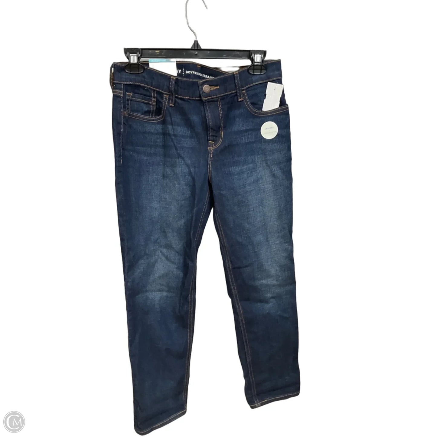 Jeans Boyfriend By Old Navy In Blue Denim, Size: 4