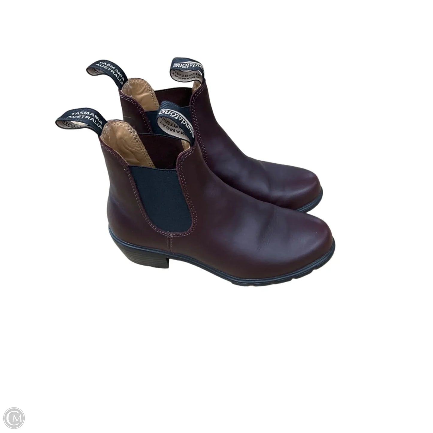Boots Ankle Flats By Clothes Mentor In Brown, Size: 8