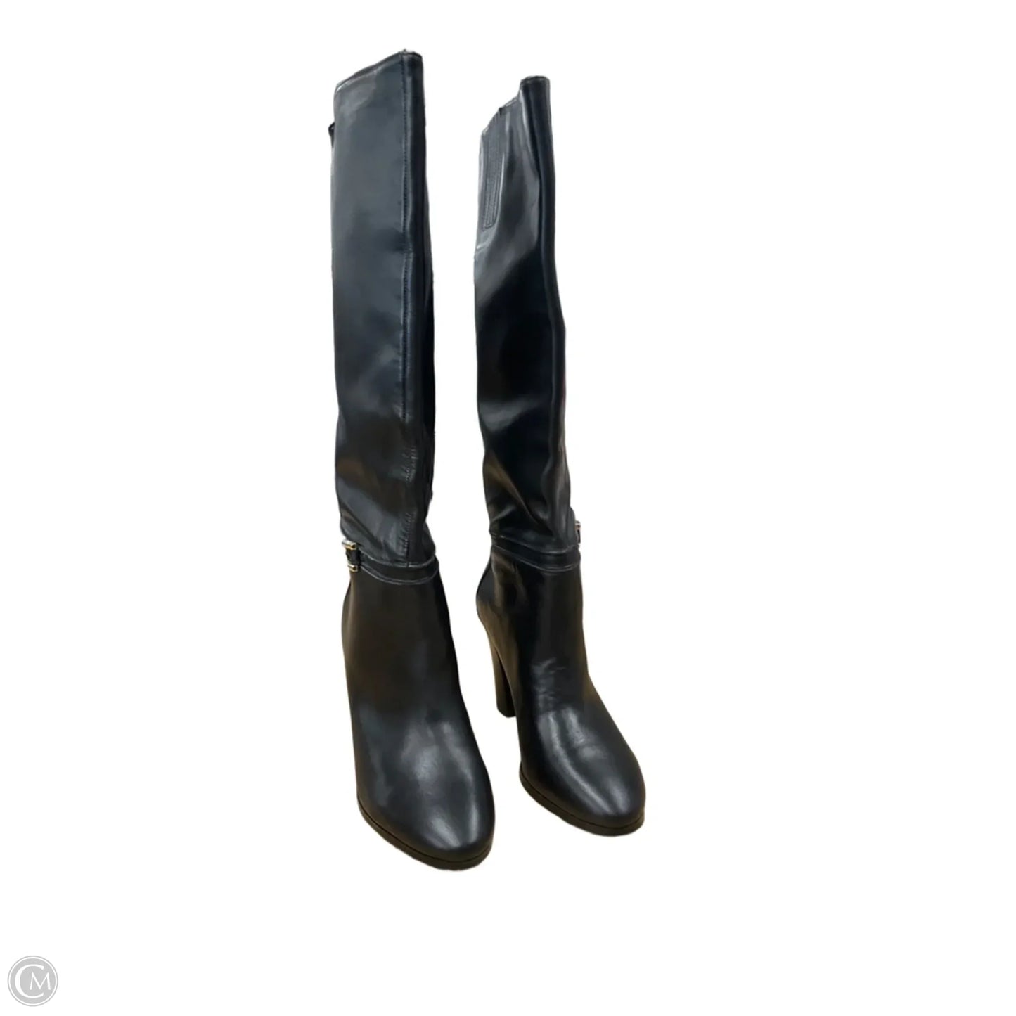 Boots Knee Heels By Express In Black, Size: 7