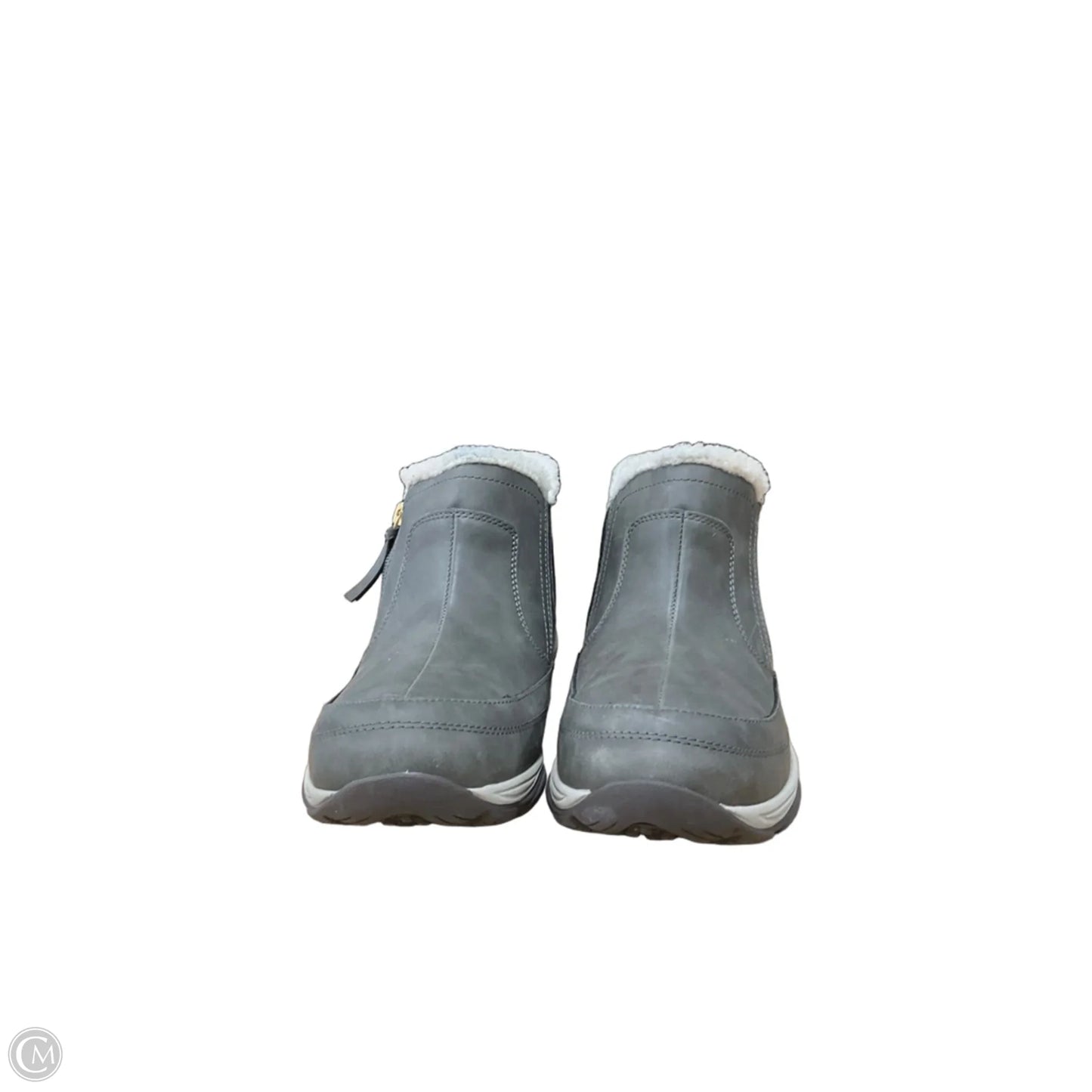 Boots Ankle Flats By Easy Spirit In Grey, Size: 10