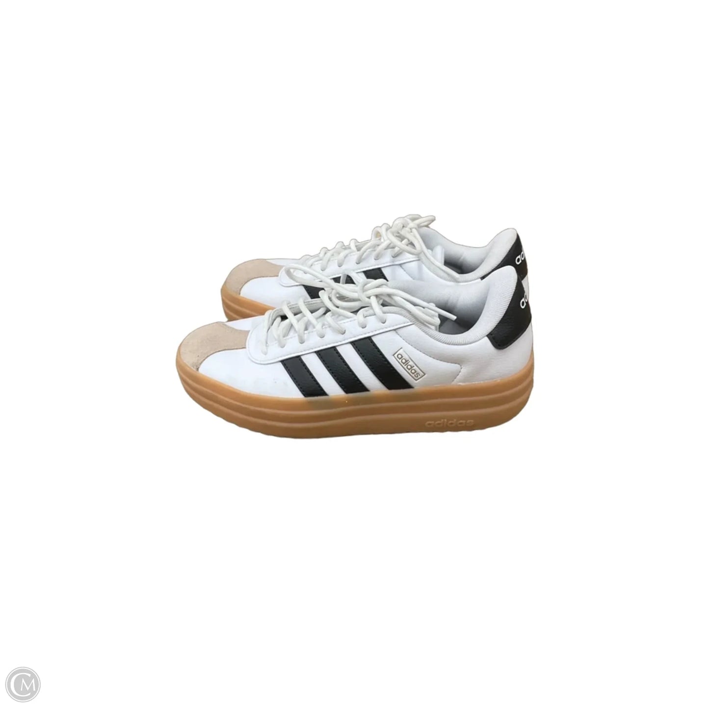 Shoes Athletic By Adidas In White, Size: 7