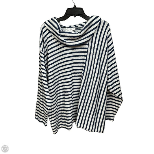 Top Long Sleeve By Skyes The Limit In Striped Pattern, Size: 3x
