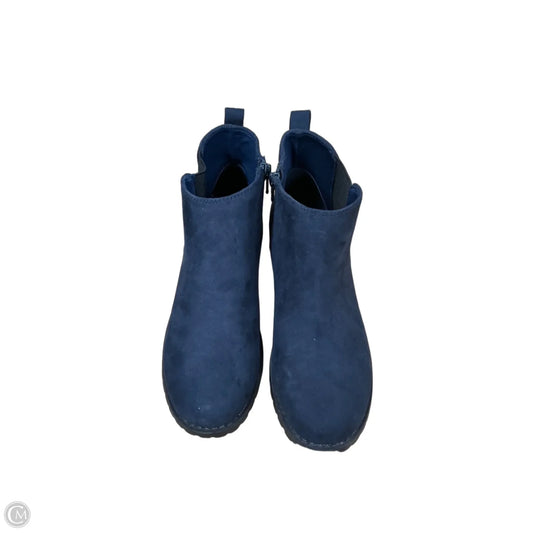 Boots Ankle Flats By Sonoma In Blue, Size: 6