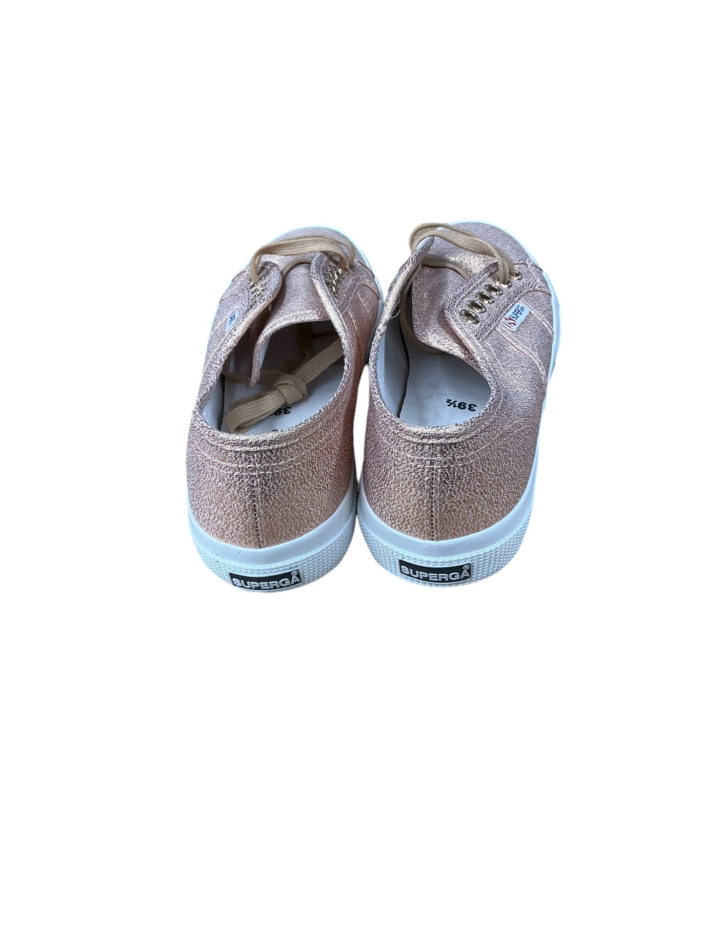 Shoes Sneakers By Superga In Gold, Size: 8.5