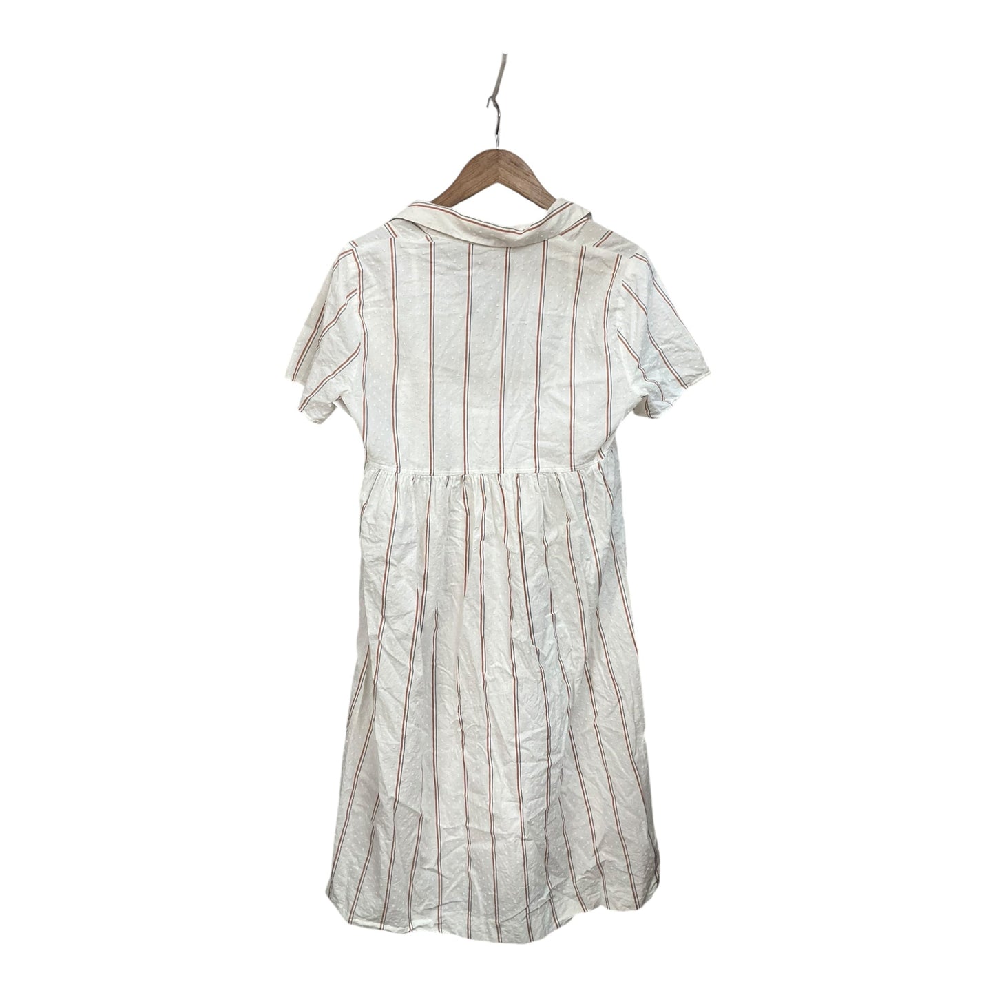 Dress Casual Maxi By Madewell In White, Size: M