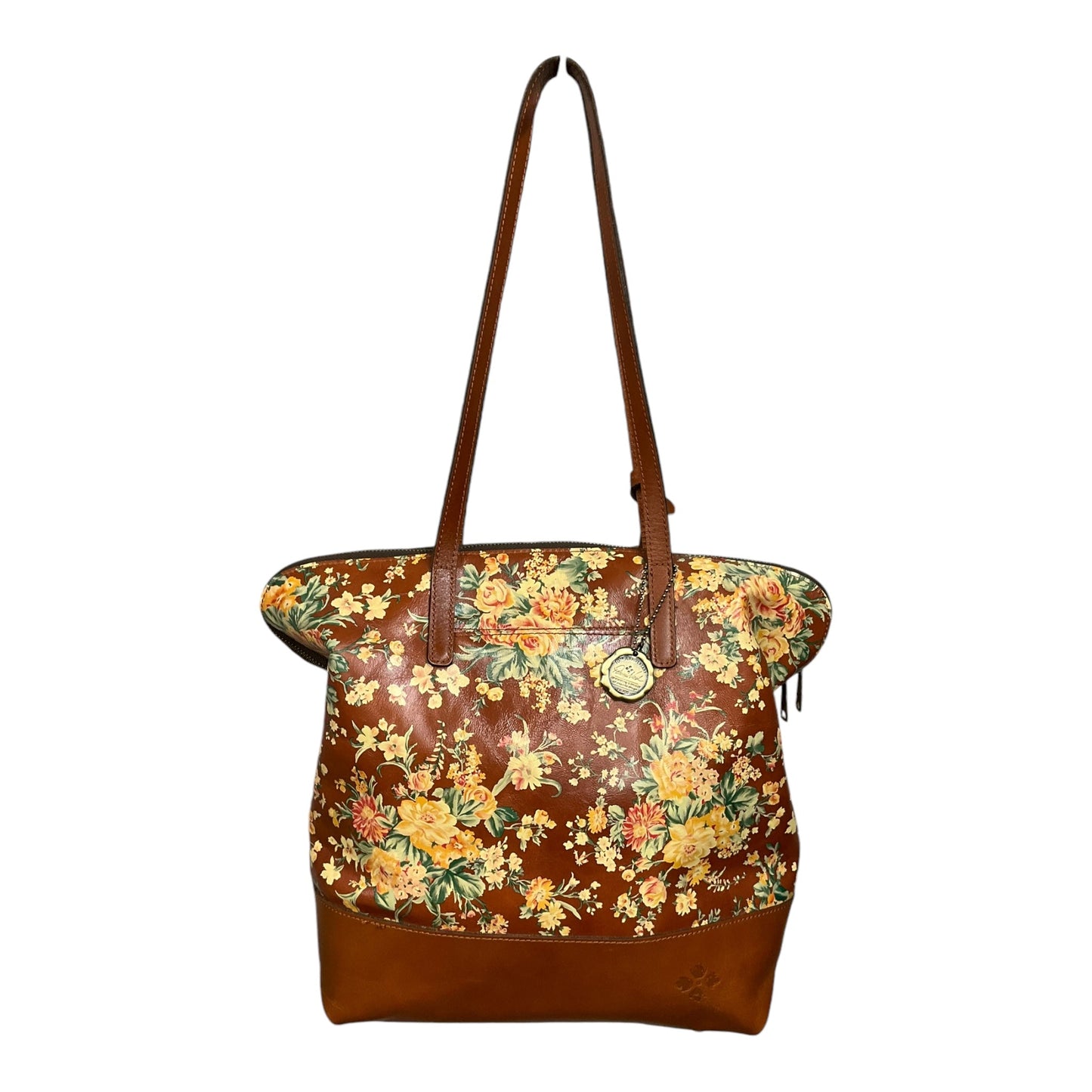 Tote Leather By Patricia Nash, Size: Medium