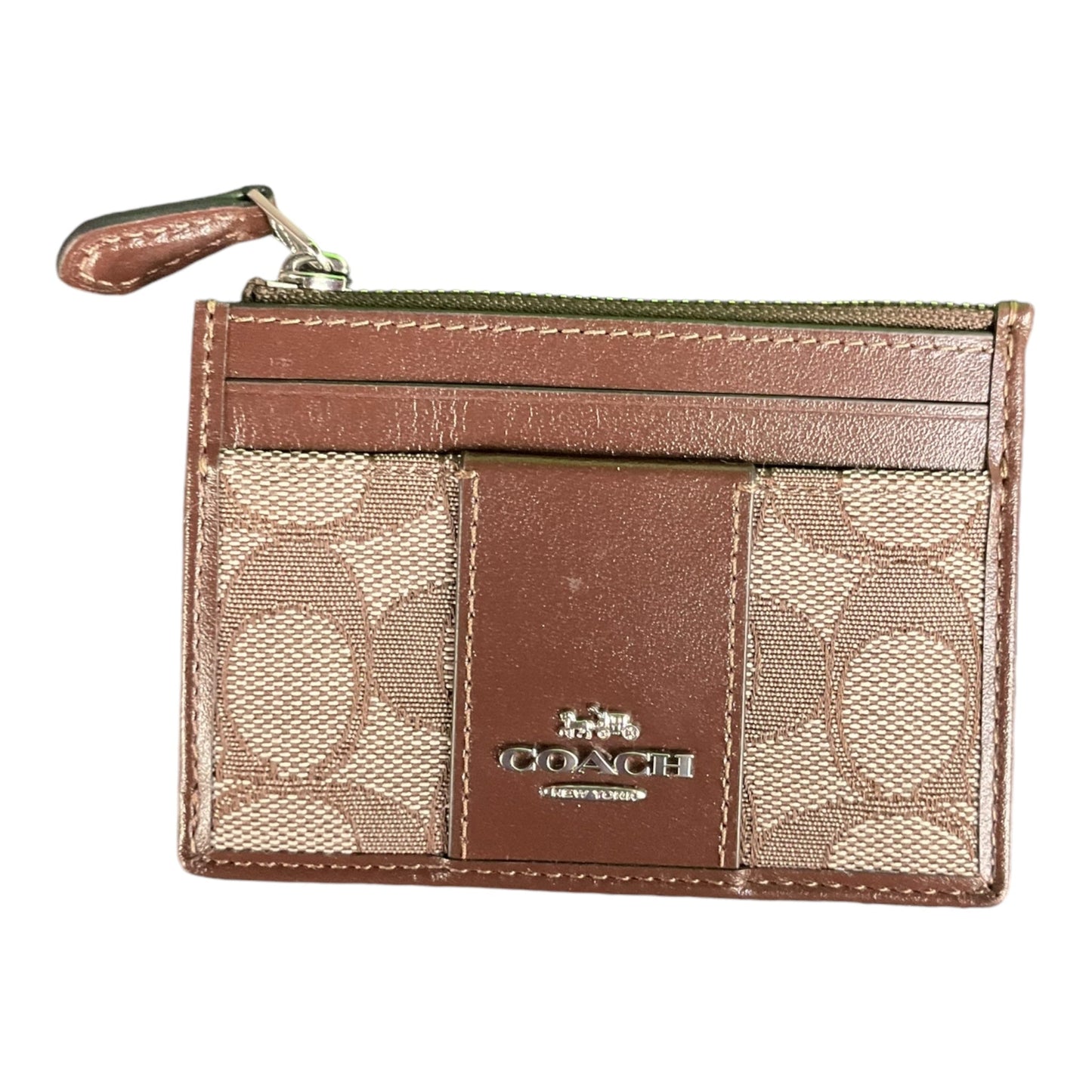 Coin Purse Designer By Coach, Size: Small