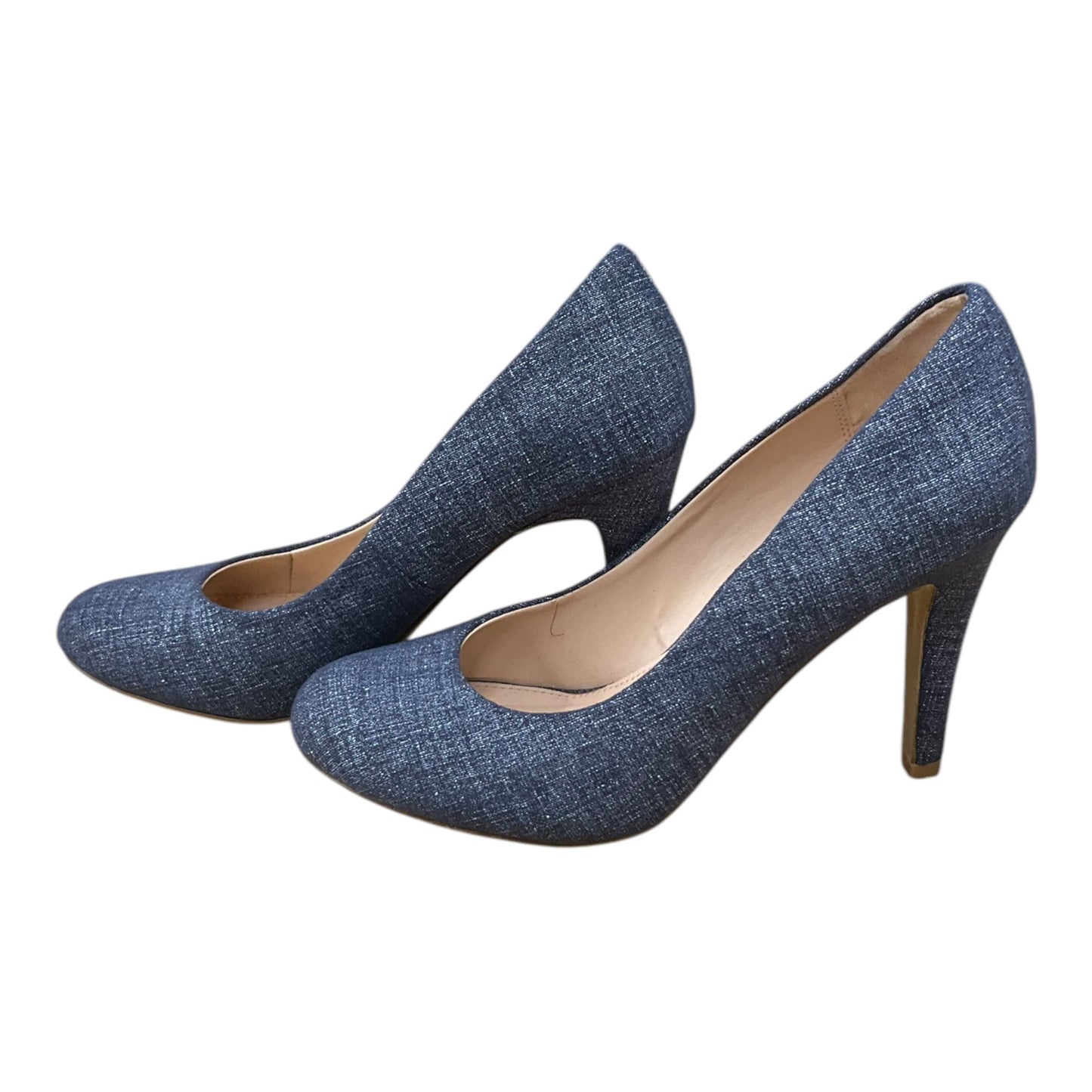 Shoes Heels Stiletto By Kelly And Katie In Blue, Size: 9