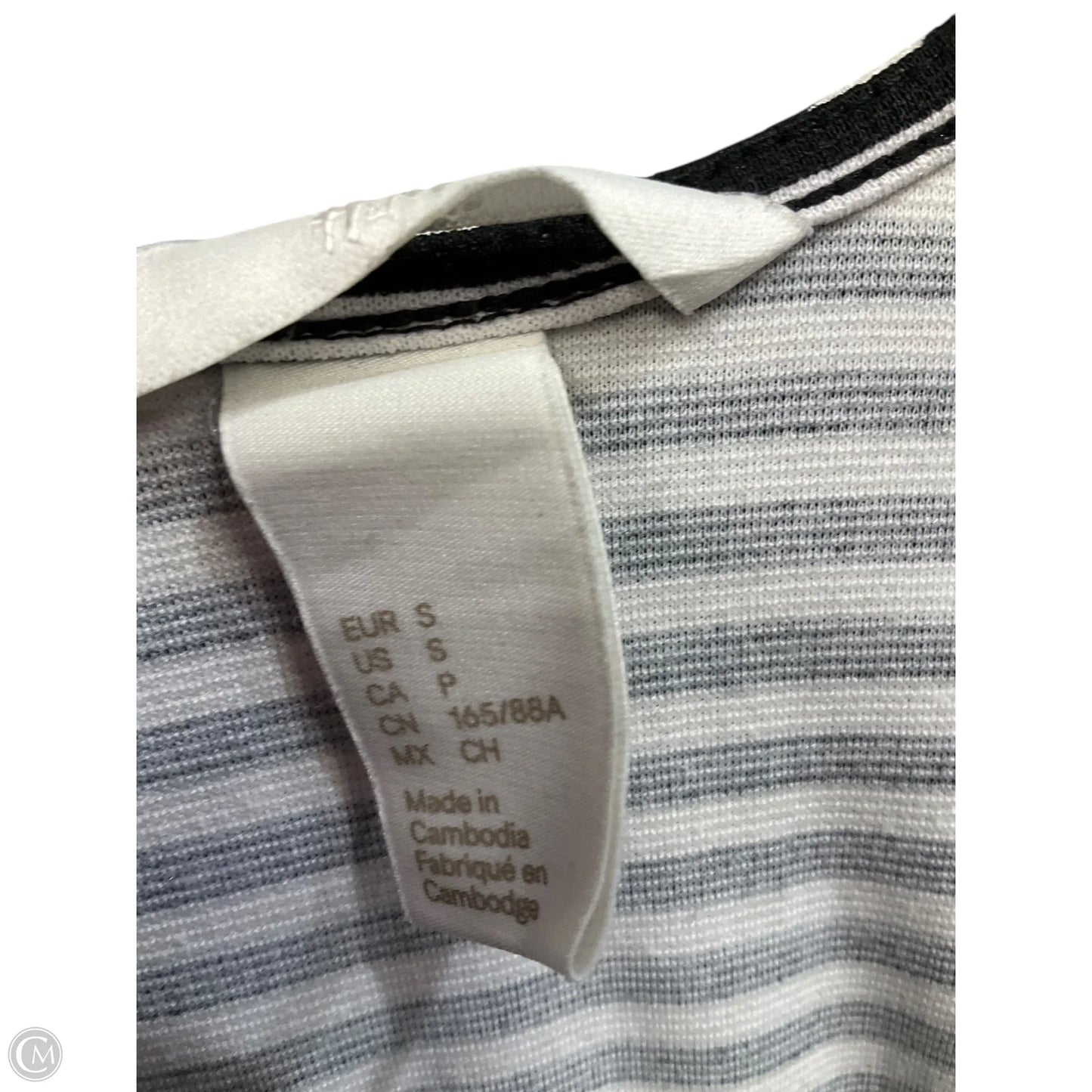 Dress Casual Short By H&m In Black & White, Size: S