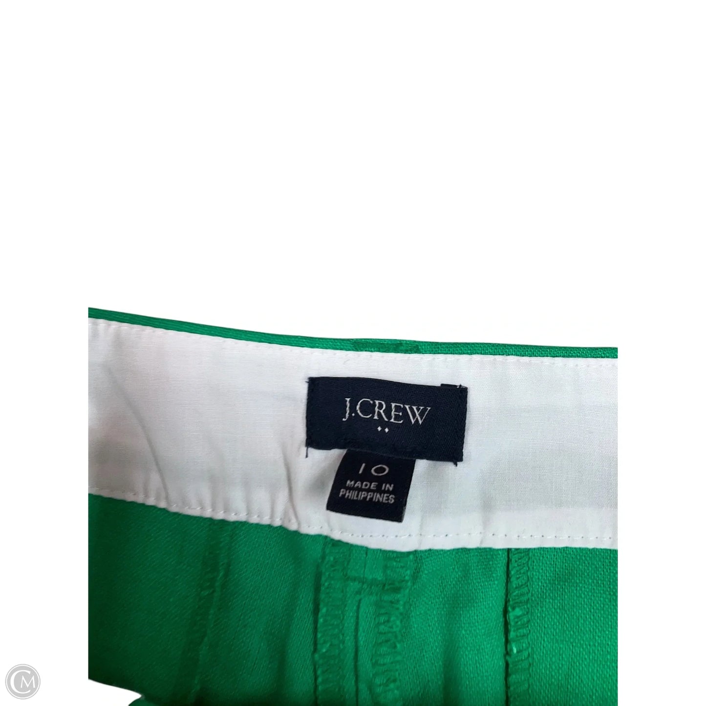 Shorts By J. Crew In Green, Size: 10
