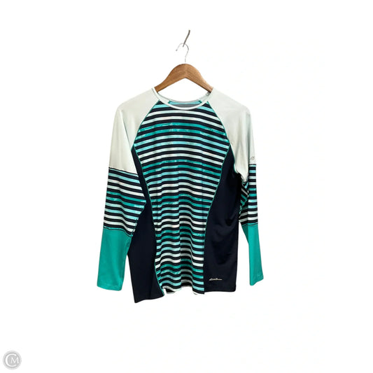 Top Long Sleeve By Eddie Bauer In Green, Size: 2x