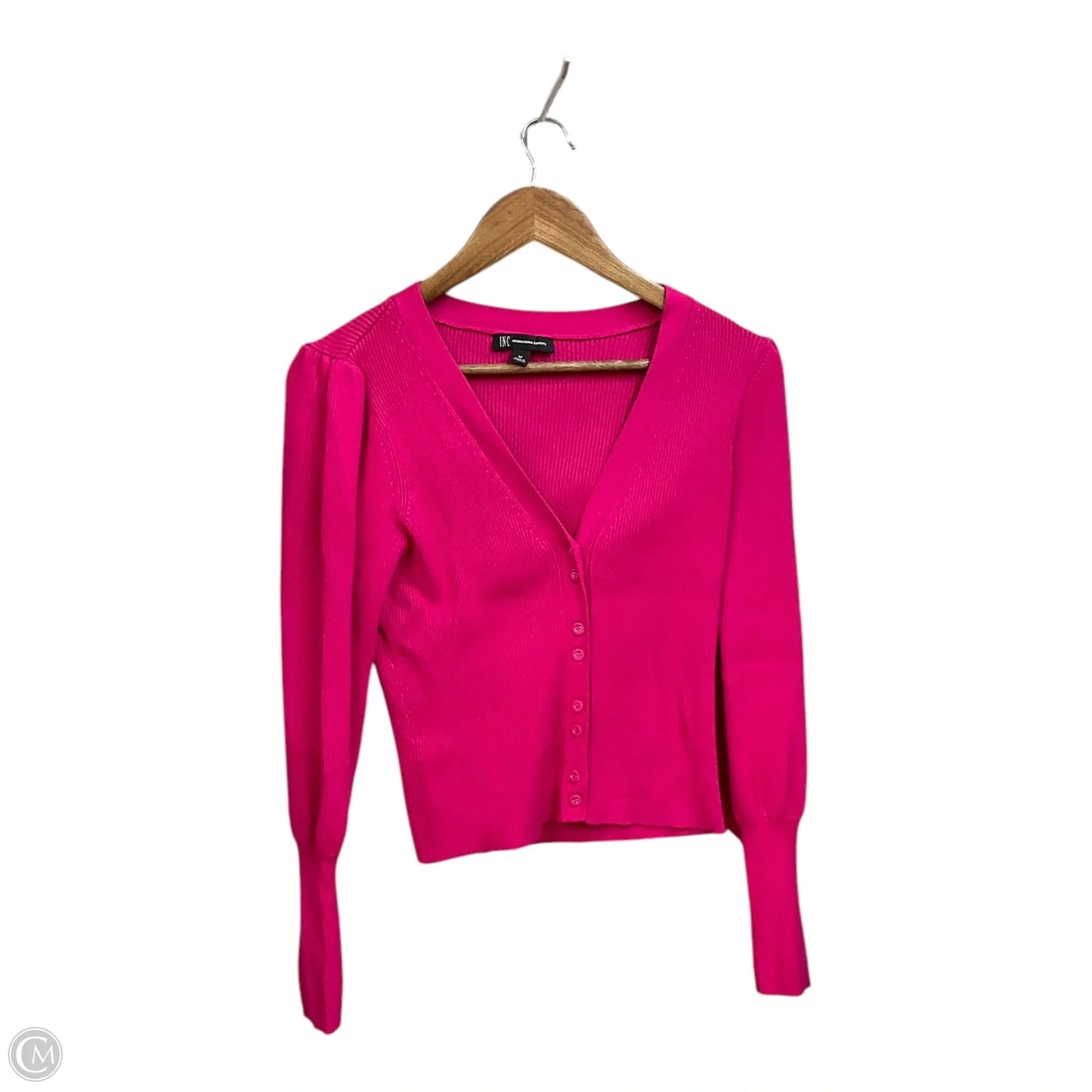 Cardigan By Inc In Pink, Size: M