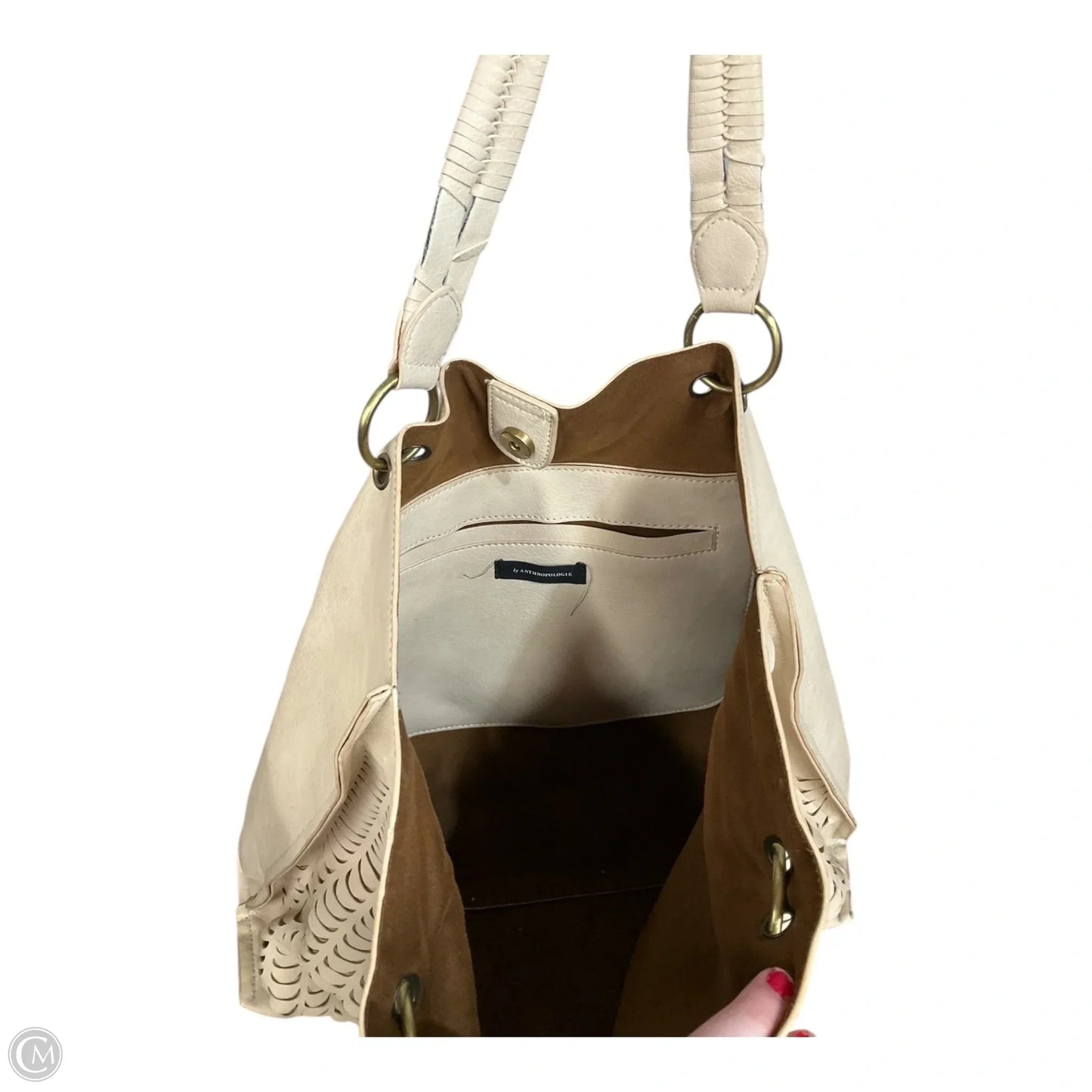 Handbag By Anthropologie, Size: Large