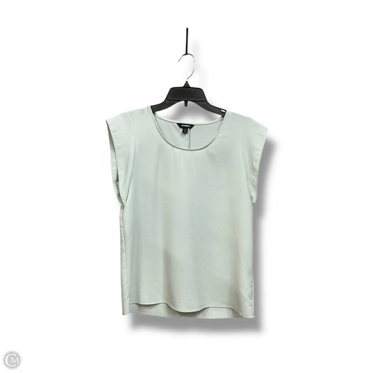 Top Sleeveless By Express In Green, Size: Xs