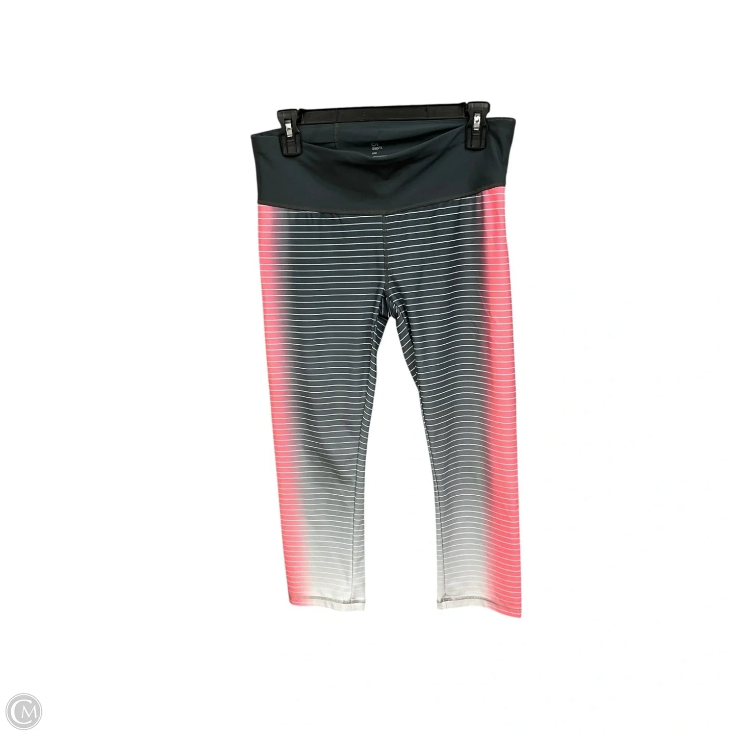 Athletic Capris By Gapfit In Grey, Size: M