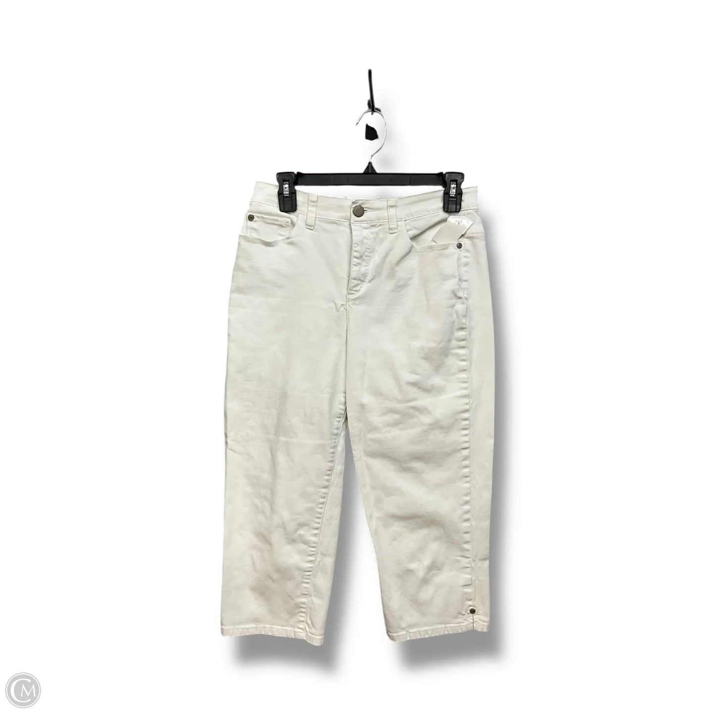 Capris By Christopher And Banks In White, Size: 6