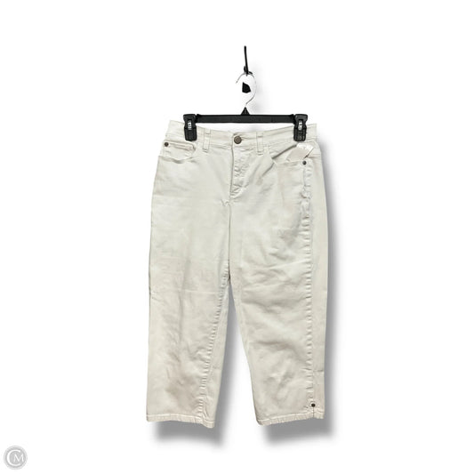 Capris By Christopher And Banks In White, Size: 6