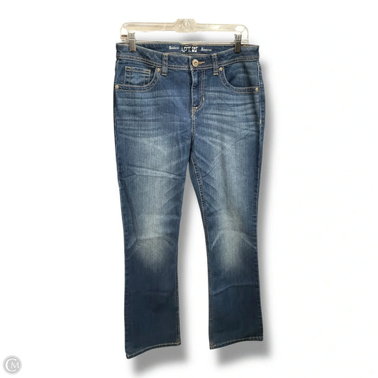 Jeans Boot Cut By Apt 9 In Blue Denim, Size: 10
