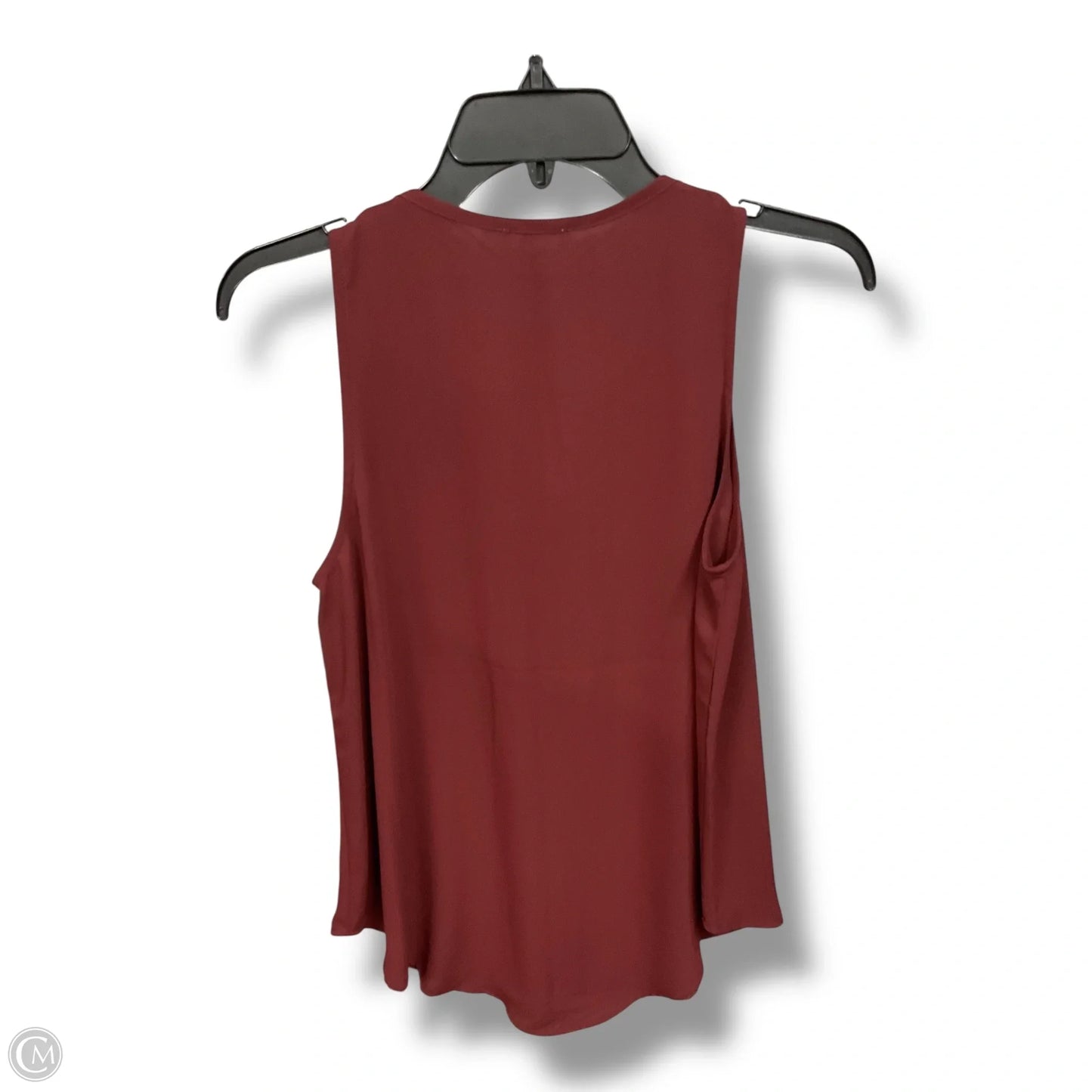 Top Sleeveless By Lush In Maroon, Size: S