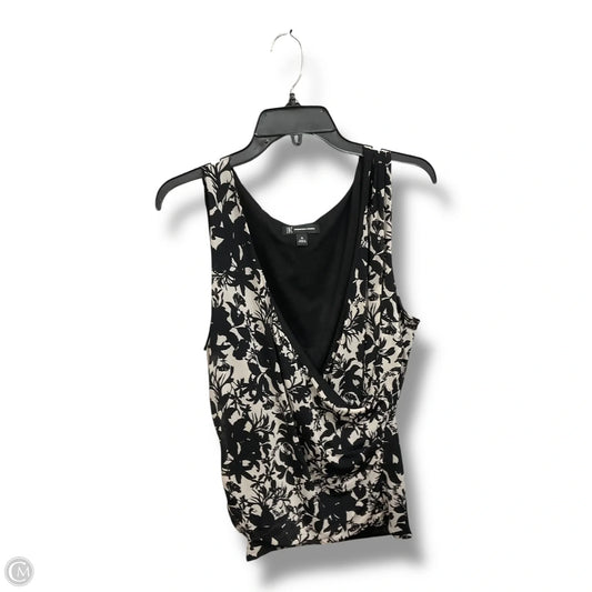 Top Sleeveless By Inc In Black & Tan, Size: Xl
