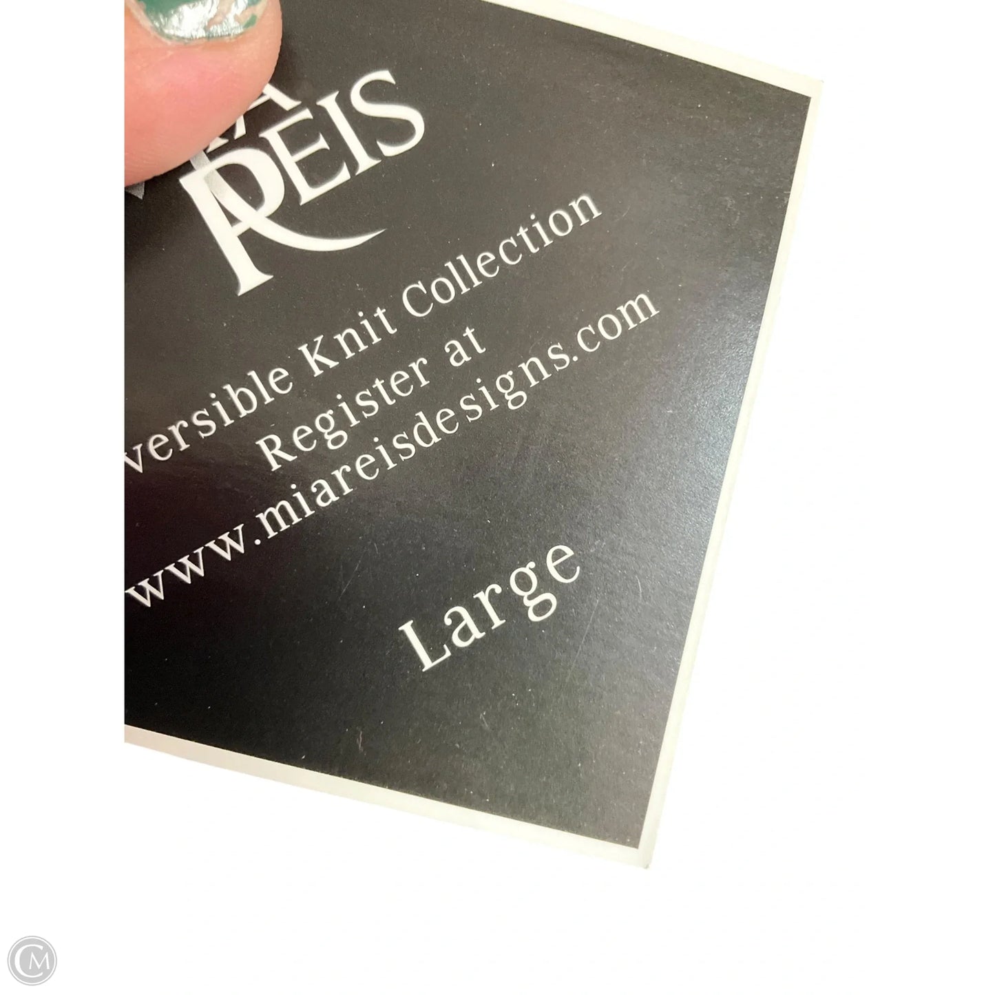 Cardigan By Cmc In Geometric Pattern, Size: L