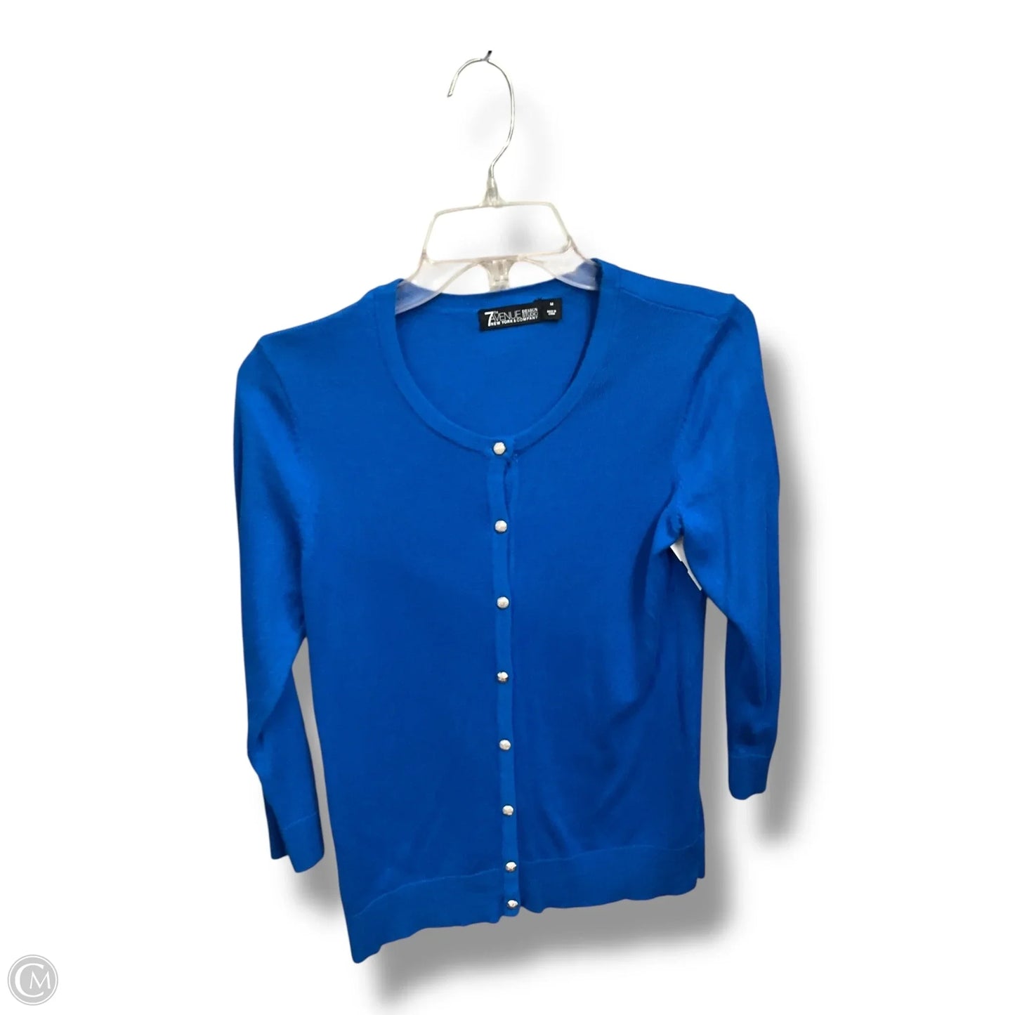 Cardigan By New York And Co In Blue, Size: M