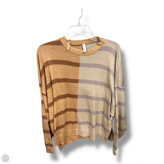 Top Long Sleeve By Wishlist In Multi-colored, Size: M