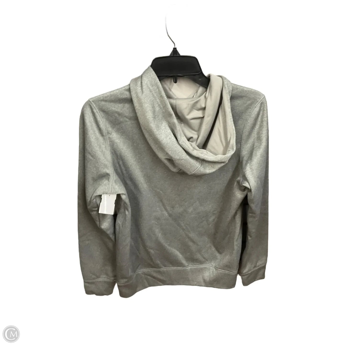Athletic Sweatshirt Hoodie By Clothes Mentor In Grey, Size: S