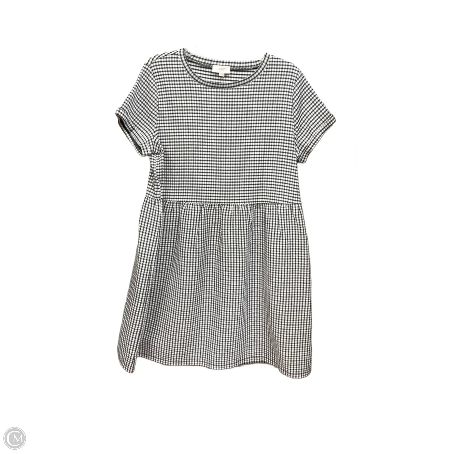 Dress Casual Short By Loft In Black & White, Size: L