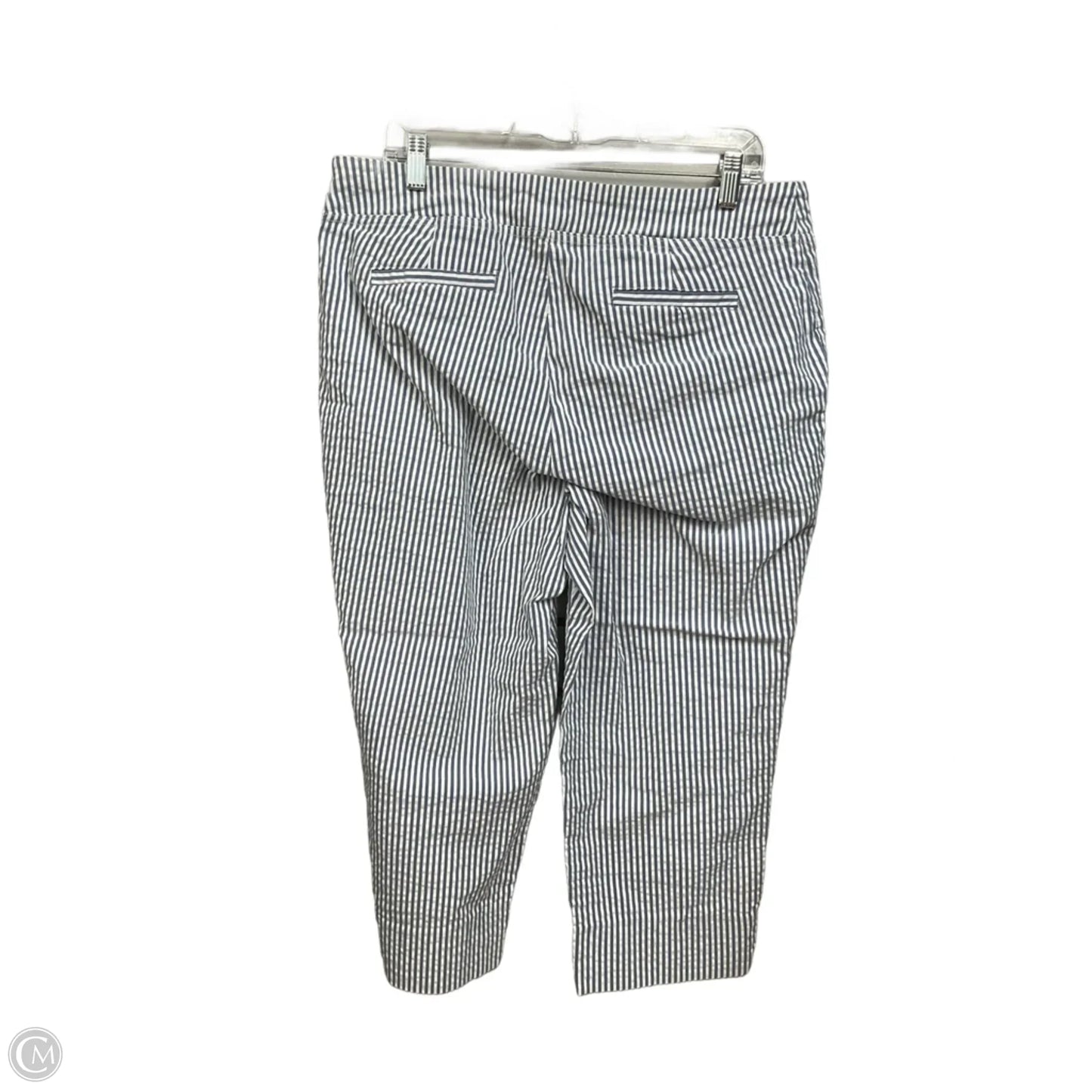 Capris By Jones New York In Blue & White, Size: 16