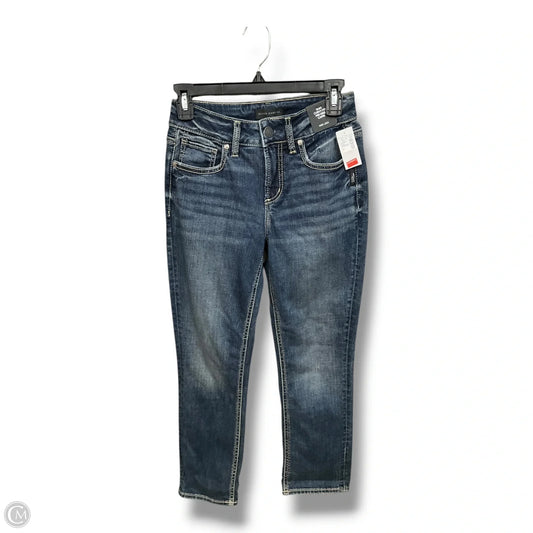 Jeans Cropped By Maurices In Blue, Size: 0